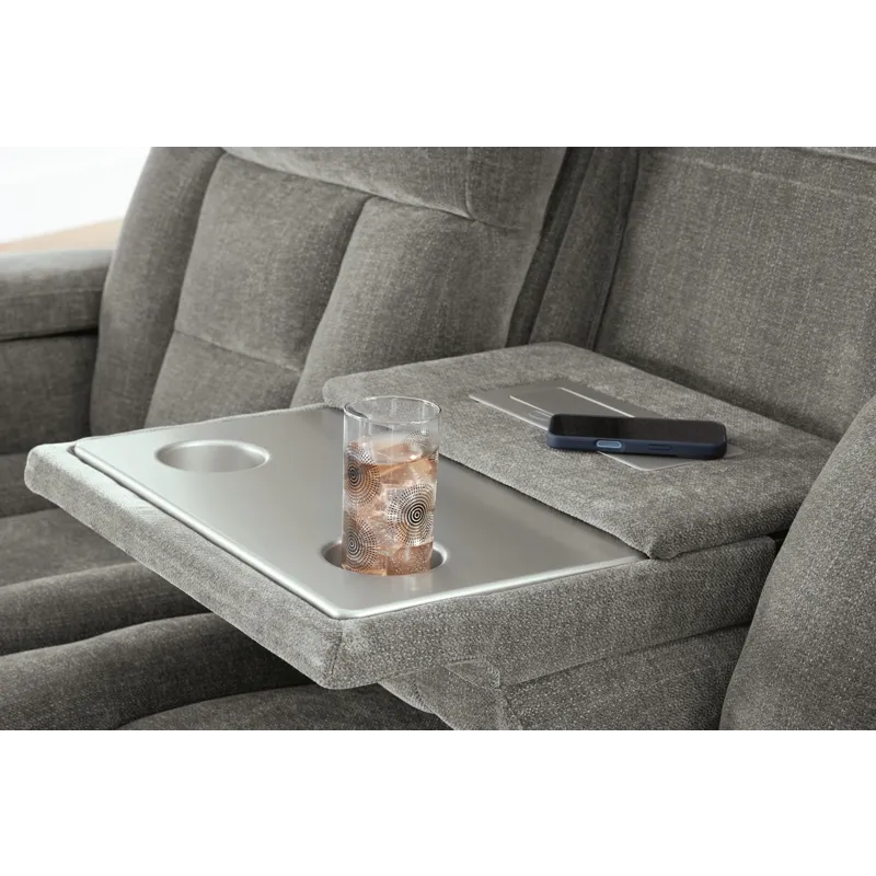 Mixed Motion Power Reclining Sofa