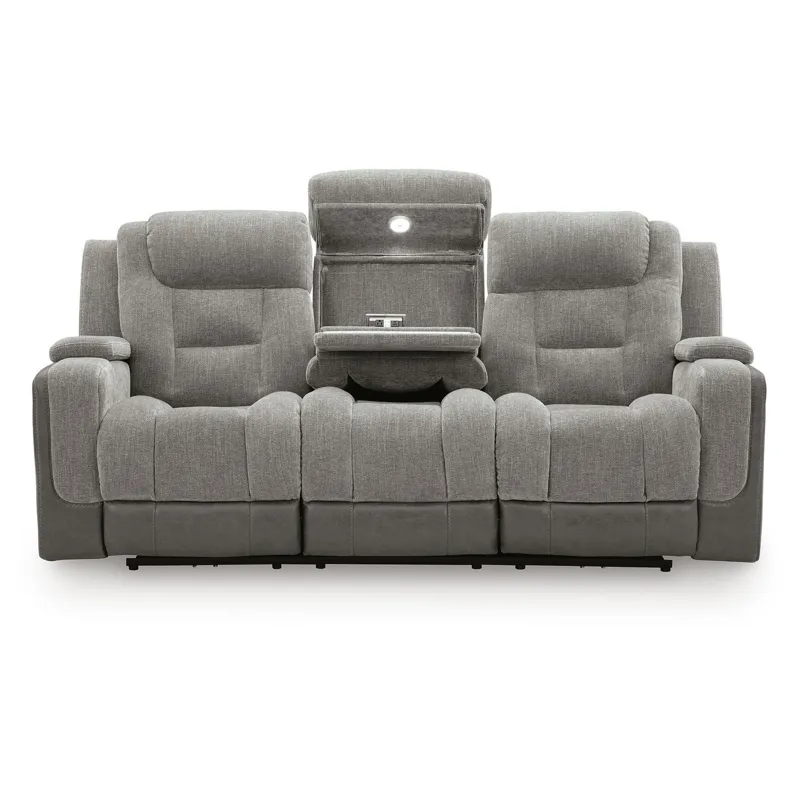 Mixed Motion Power Reclining Sofa