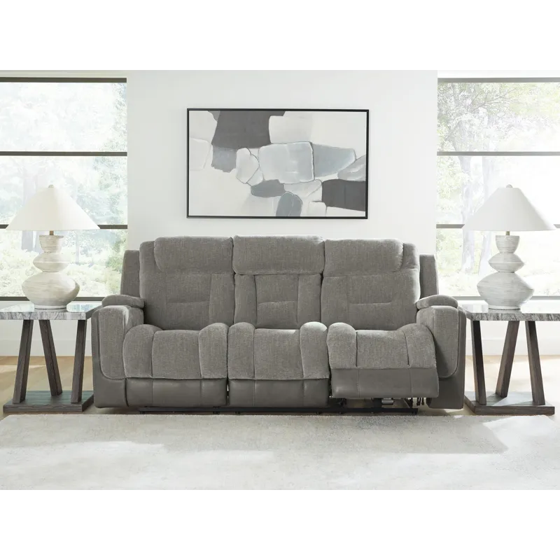 Mixed Motion Power Reclining Sofa