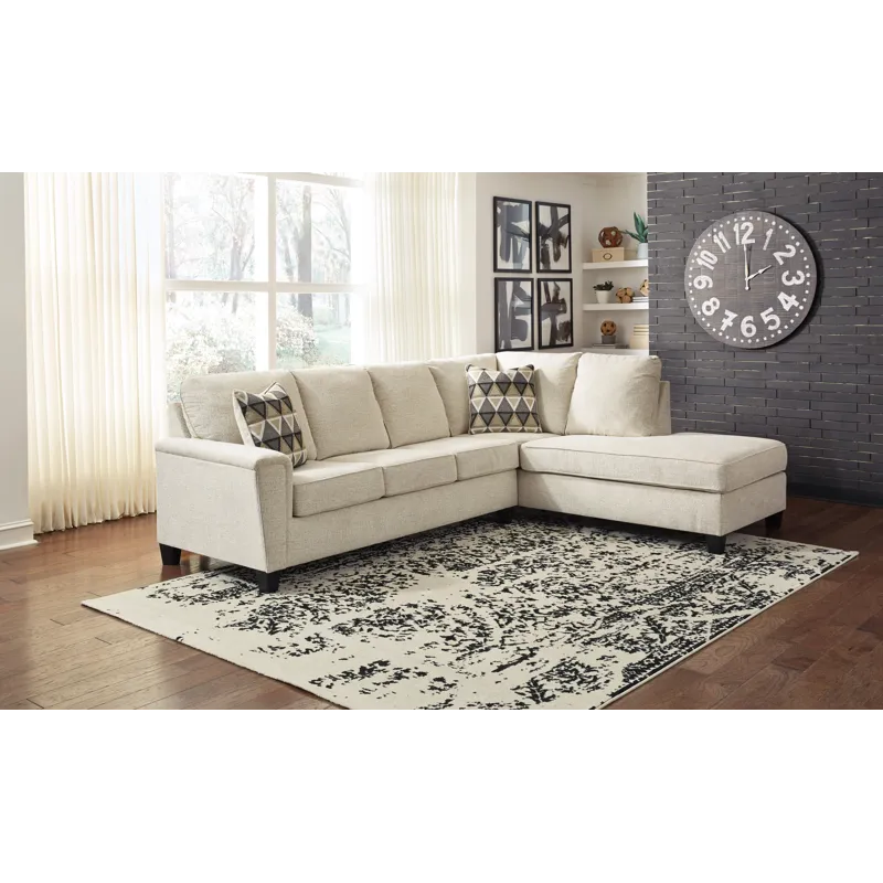 Abinger 2-Piece Sectional with Chaise and Ottoman