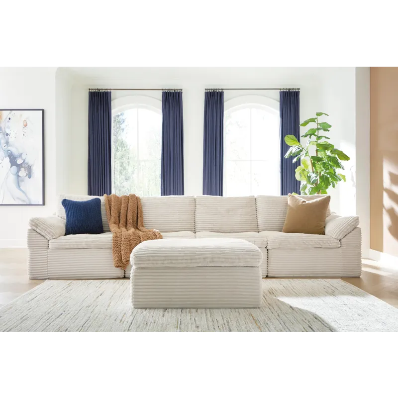 Fannin 4-Piece Sectional with Ottoman