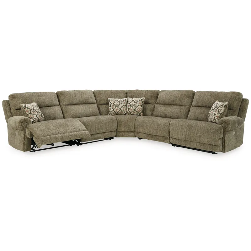 Lubec 5-Piece Power Reclining Sectional