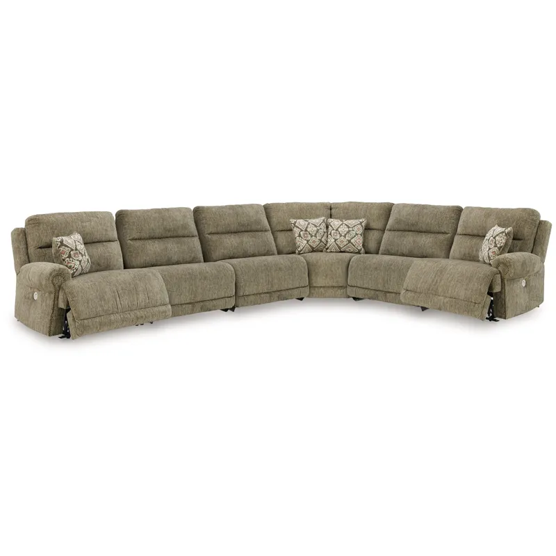 Lubec 6-Piece Power Reclining Sectional