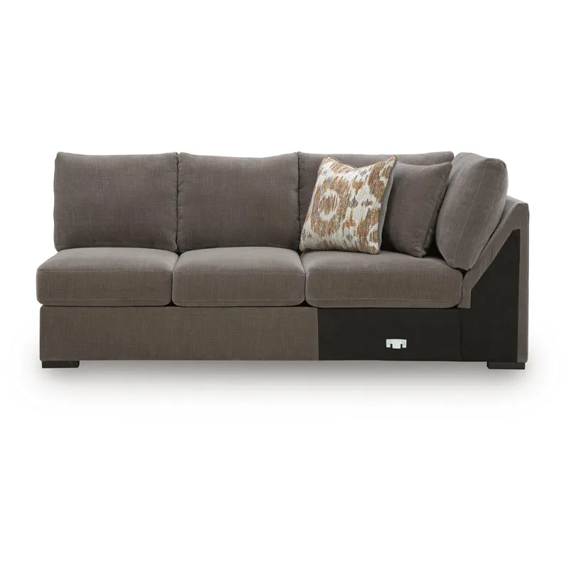 Larson Levee Right-Arm Facing Armless Loveseat with Wedge