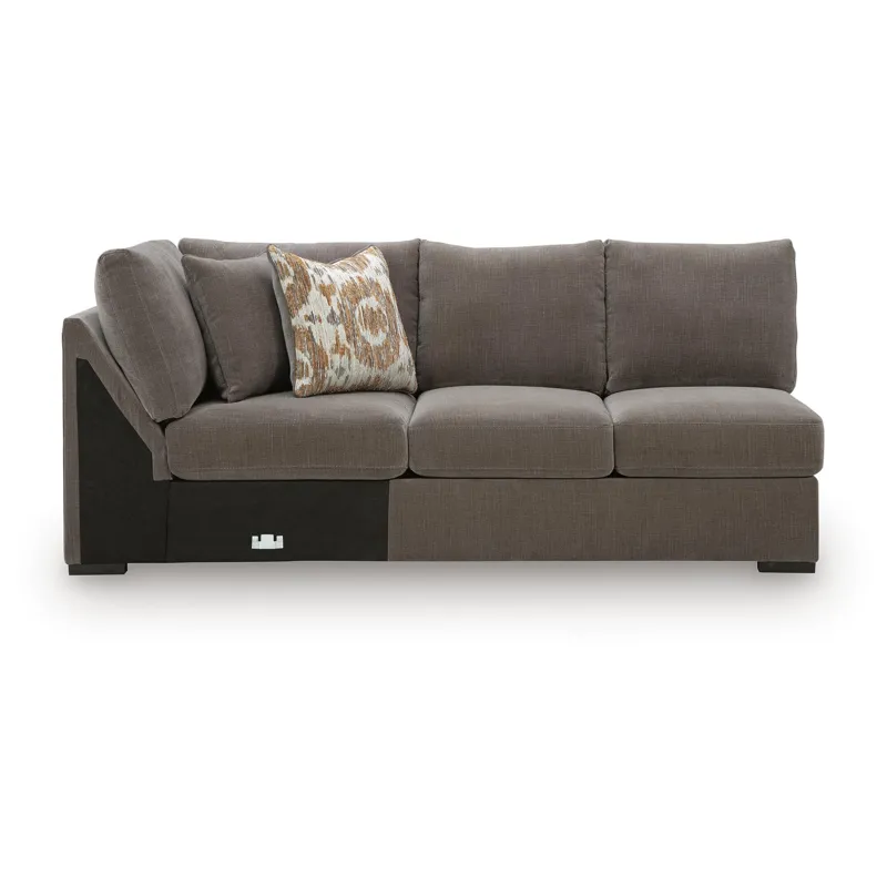 Rosston Left-Arm Facing Armless Loveseat with Wedge