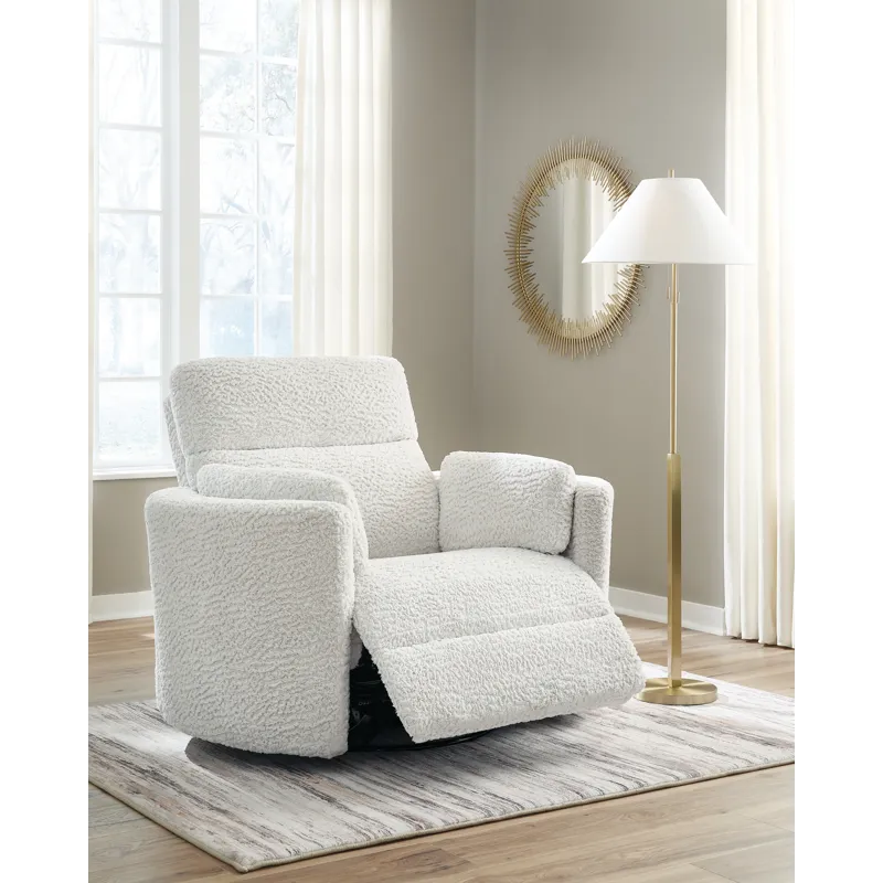 Gosaldo Swivel Power Glider Recliner