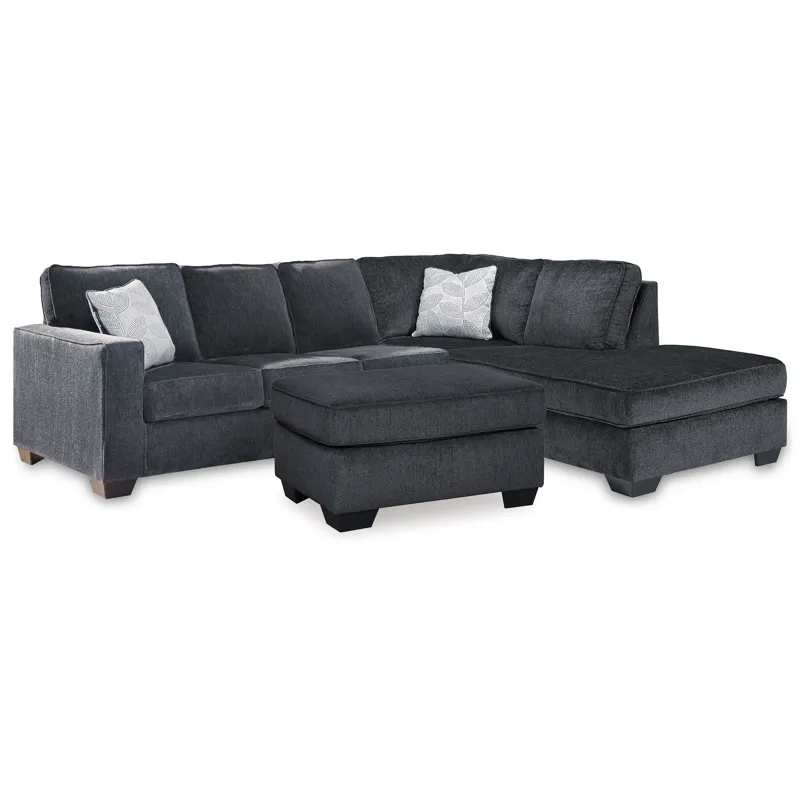 Altari 2-Piece Sleeper Sectional and Ottoman