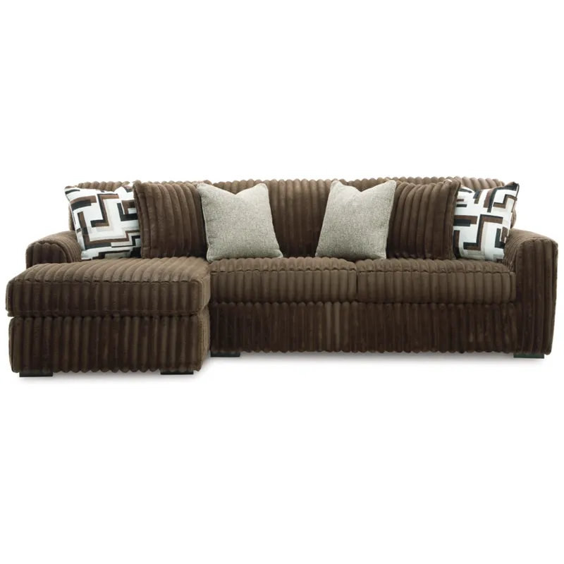 Midnight-Madness 2-Piece Sectional Sofa with Chaise