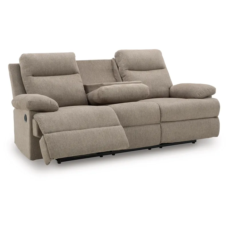 Tarrant Reclining Sofa with Drop Down Table