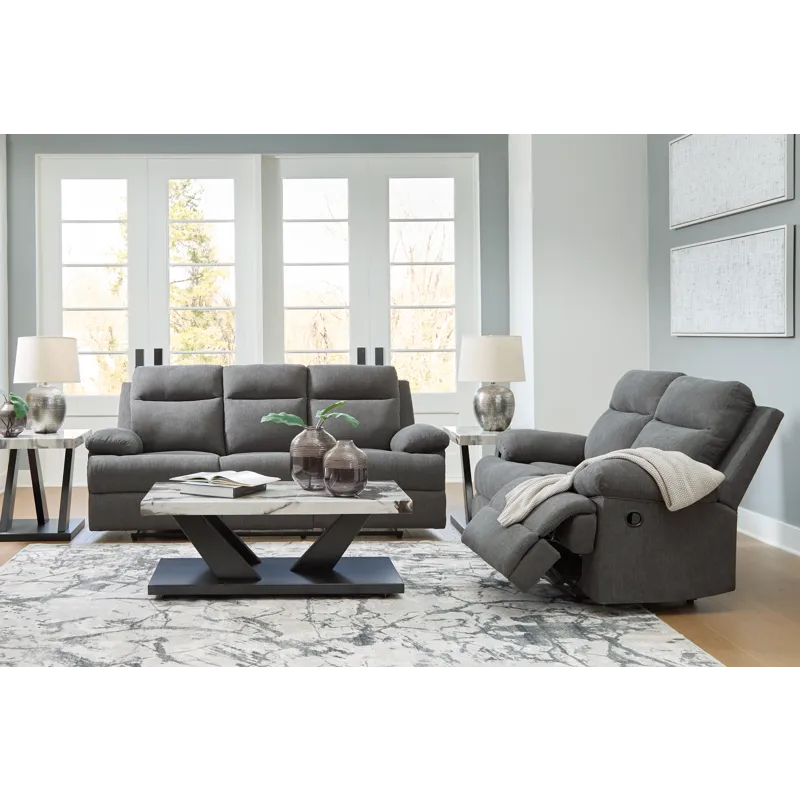 Tarrant Reclining Sofa and Loveseat