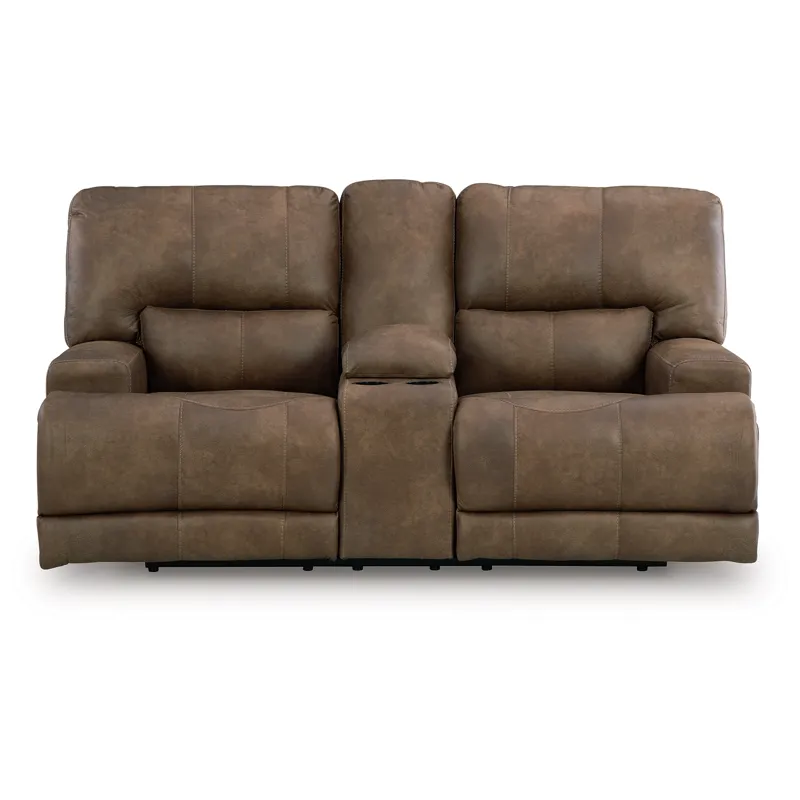 Beckley Place Power Reclining Loveseat with Console