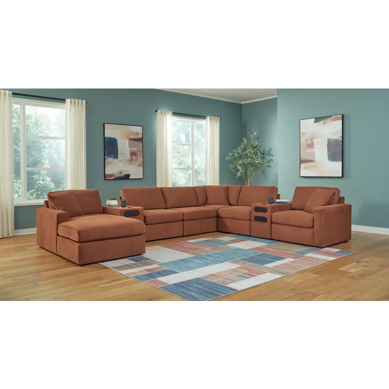 Modmax 6-Piece Sectional with Chaise and Ottoman