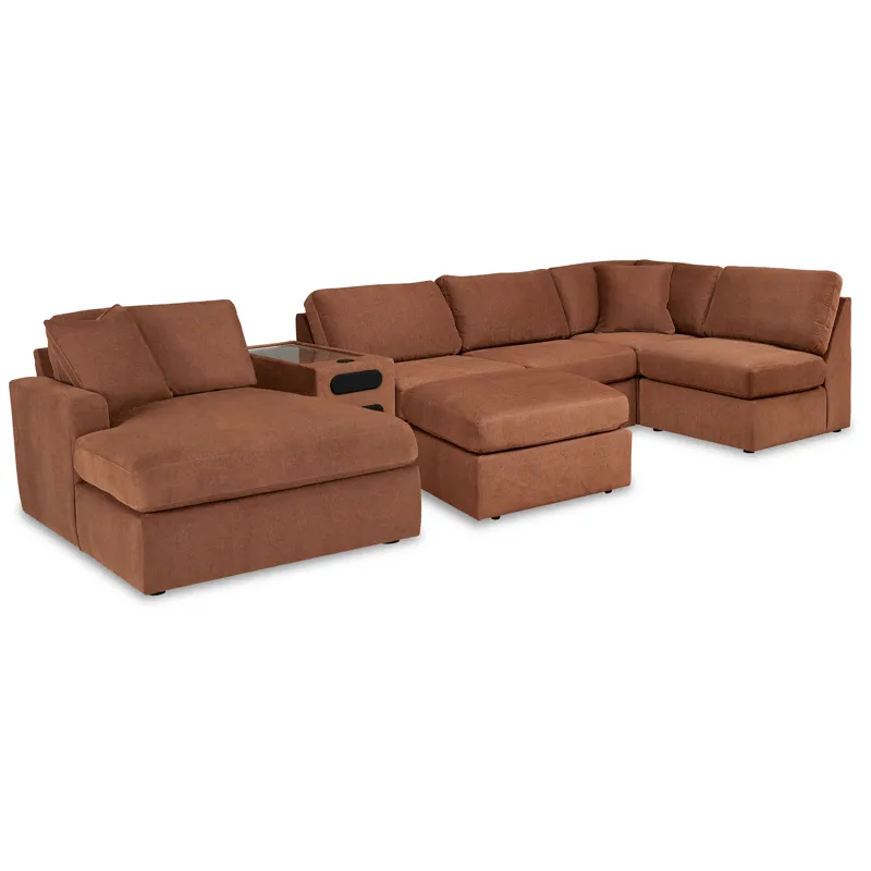 Modmax 6-Piece Sectional with Chaise and Ottoman