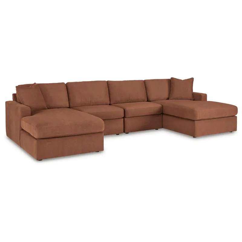 Modmax 4-Piece Double Storage Chaise Sectional