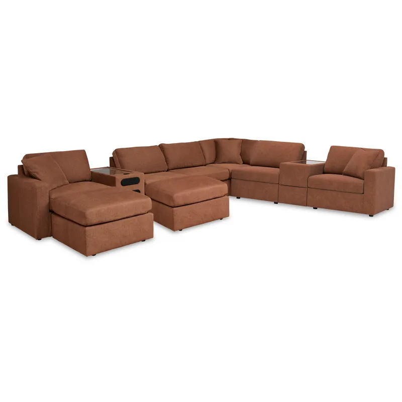 Modmax 8-Piece Sectional and 2 Ottomans