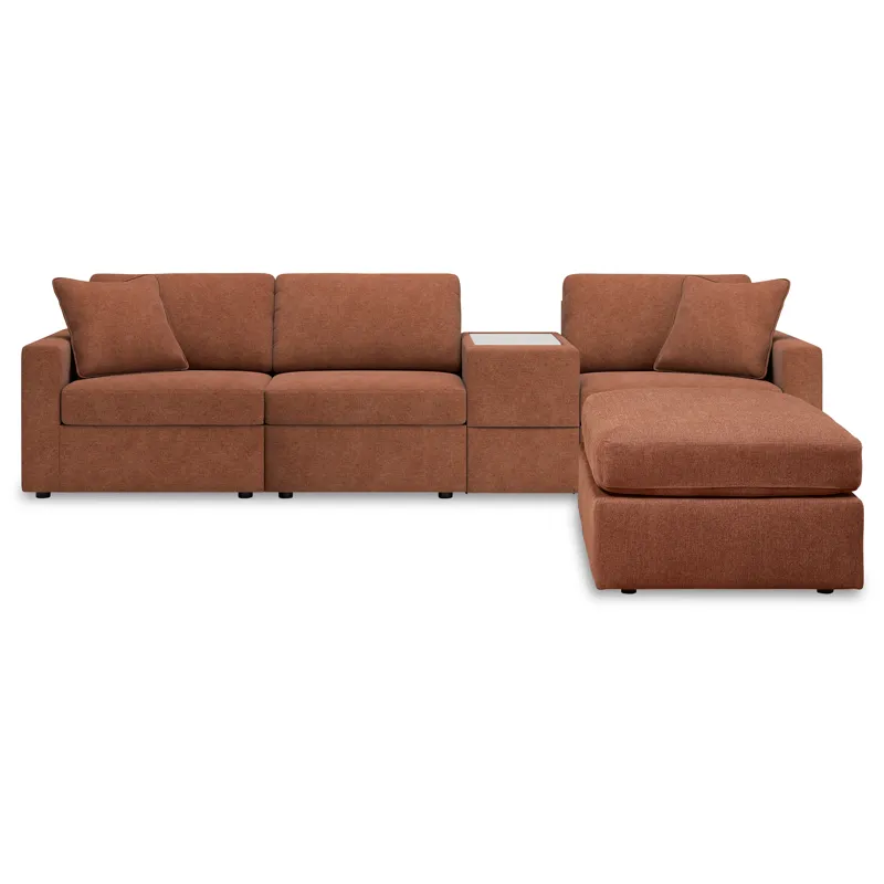 Modmax 4-Piece Sectional and Ottoman