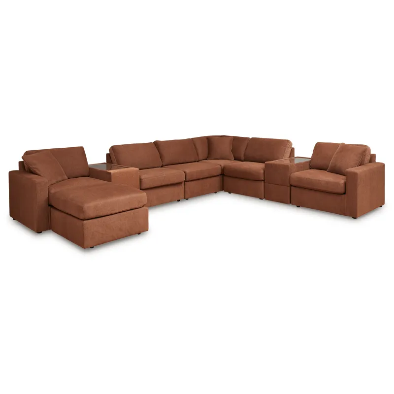 Modmax 8-Piece Sectional and Ottoman