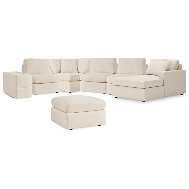 Modmax 6-Piece Sectional with Chaise and Ottoman