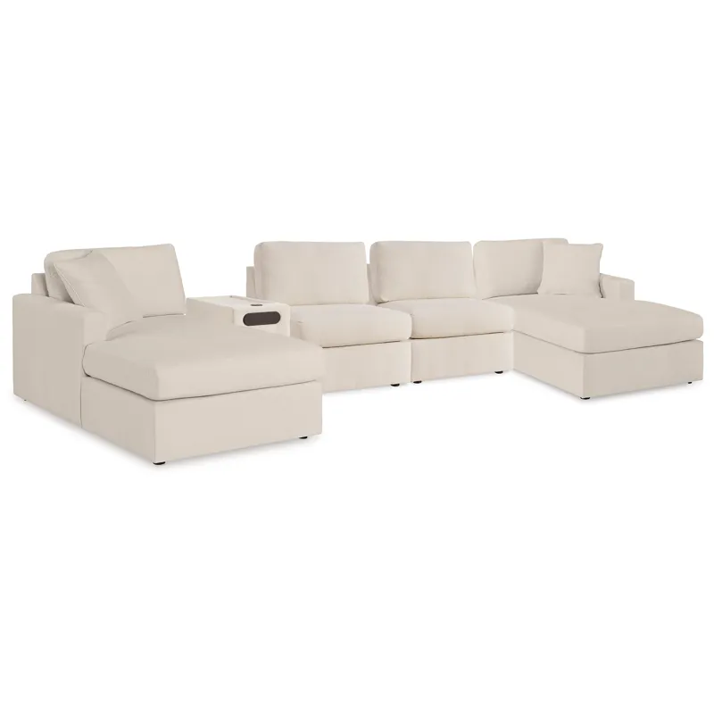 Modmax 5 Piece Sectional with Audio Console