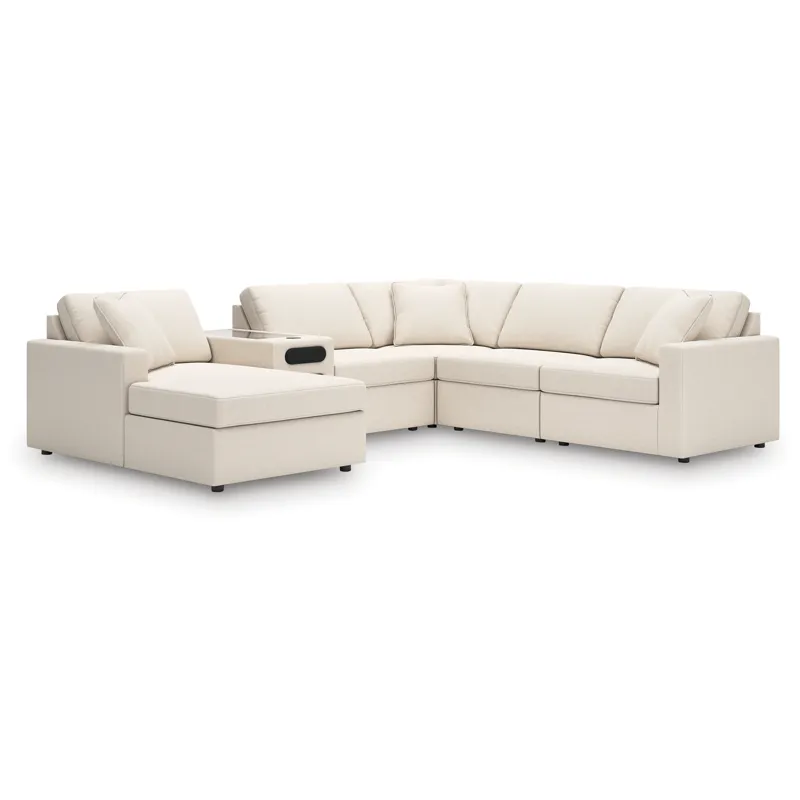 Modmax 6-Piece Sectional with Audio System and Chaise