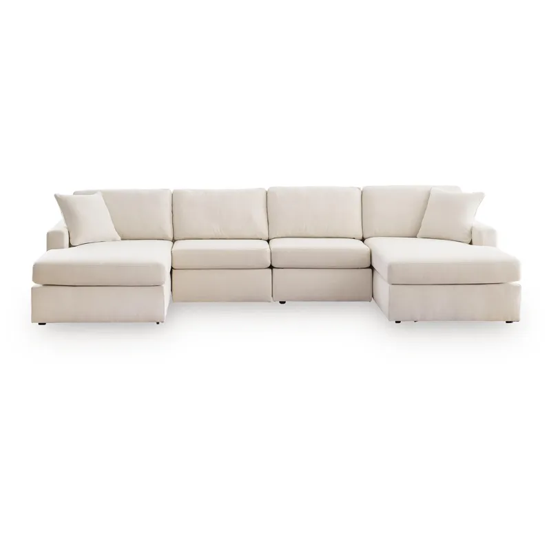 Modmax 4-Piece Double Storage Chaise Sectional