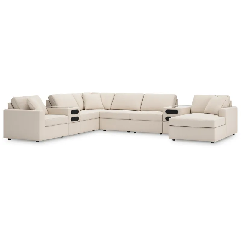 Modmax 8-Piece Sectional with Audio System and Chaise