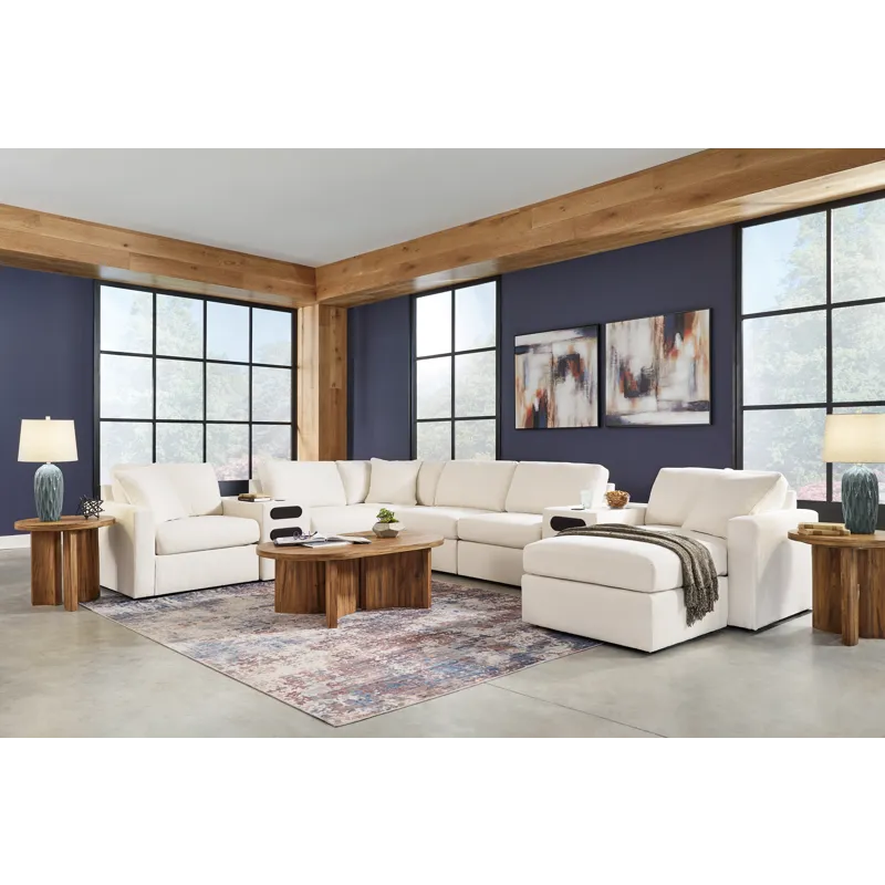 Modmax 6-Piece Sectional and 2 Ottomans