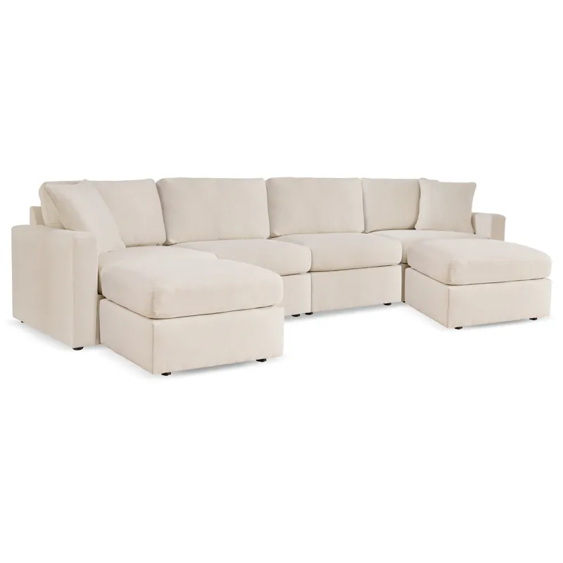 Modmax 4-Piece Sectional and 2 Ottomans