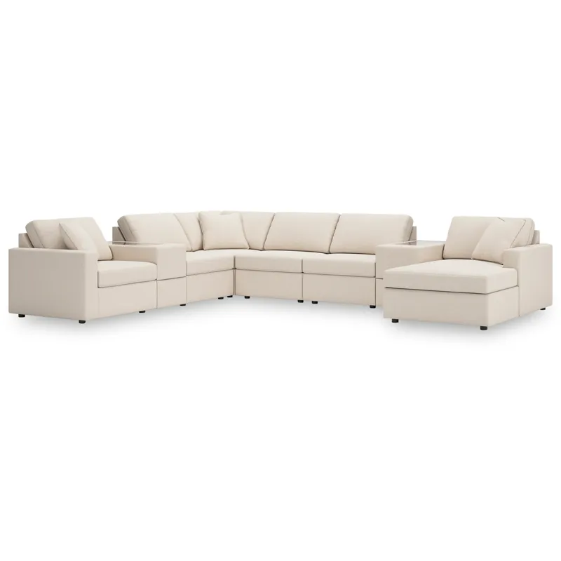 Modmax 8-Piece Sectional with Chaise