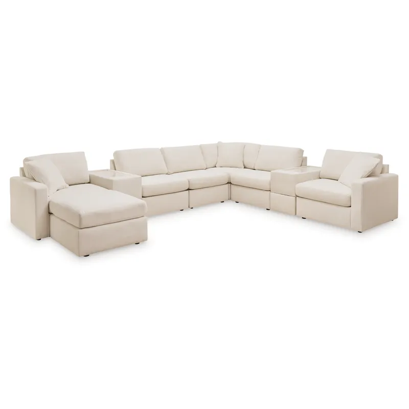 Modmax 8-Piece Sectional and Ottoman