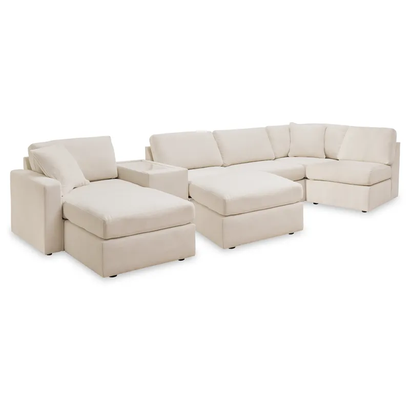 Modmax 6-Piece Sectional and 2 Ottomans