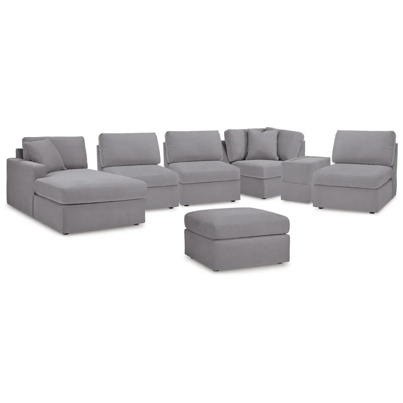 Modmax 6-Piece Sectional with Chaise and Ottoman