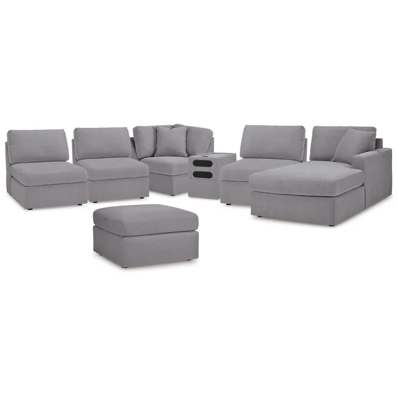 Modmax 6-Piece Sectional with Chaise and Ottoman