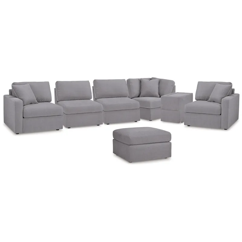 Modmax 6-Piece Sectional and Ottoman