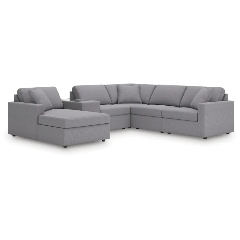Modmax 6-Piece Sectional with Chaise