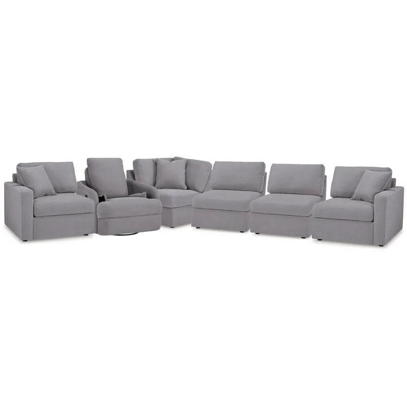 Modmax 5-Piece Sectional and Swivel Glider Recliner