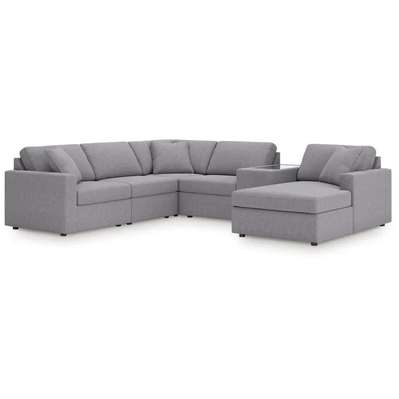 Modmax 6-Piece Sectional with Chaise