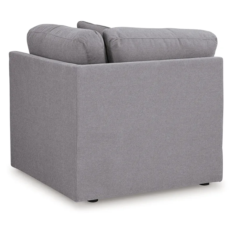 Modmax 4-Piece Sectional and Oversized Accent Ottoman