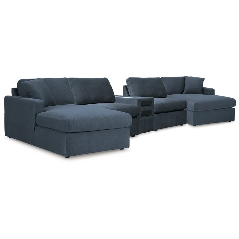 Modmax 5 Piece Sectional with Audio Console