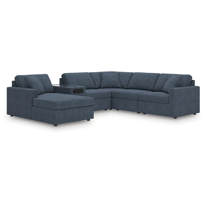 Modmax 6-Piece Sectional with Audio System and Chaise
