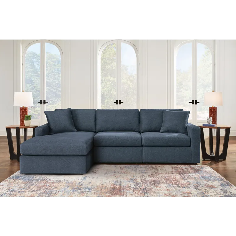 Modmax 3-Piece Sectional Sofa Storage Chaise