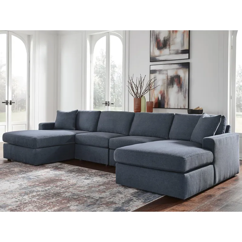 Modmax 4-Piece Double Storage Chaise Sectional