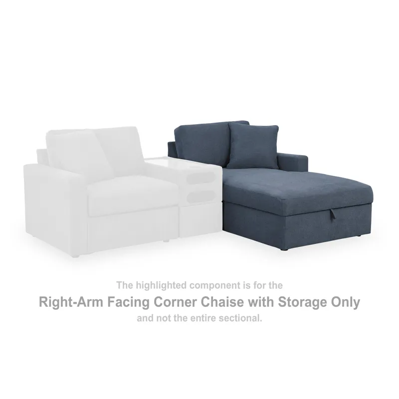 Modmax Right-Arm Facing Corner Chaise with Storage