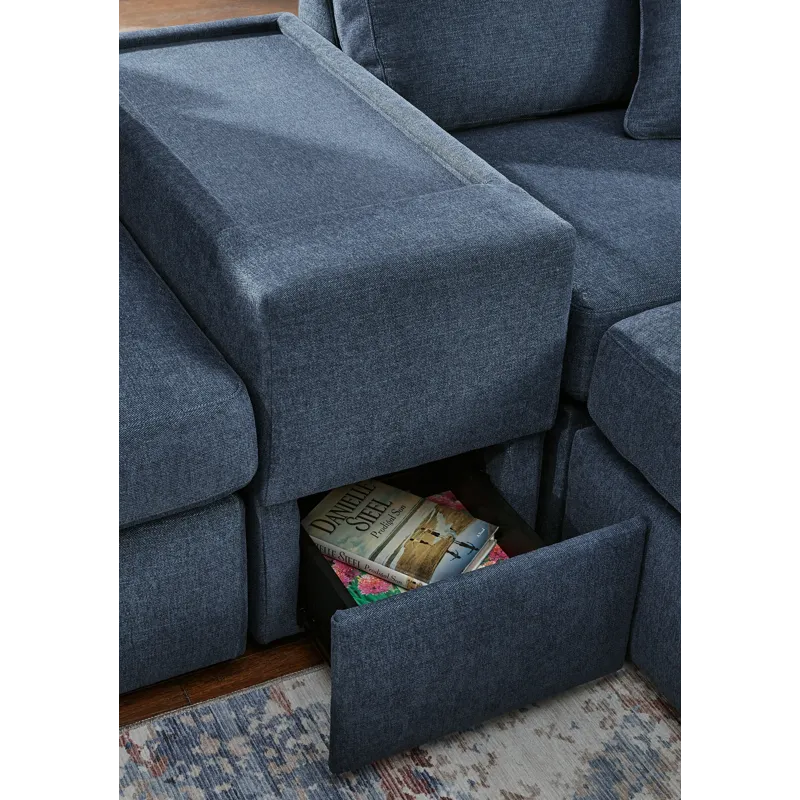 Modmax 6-Piece Sectional with Chaise and Ottoman