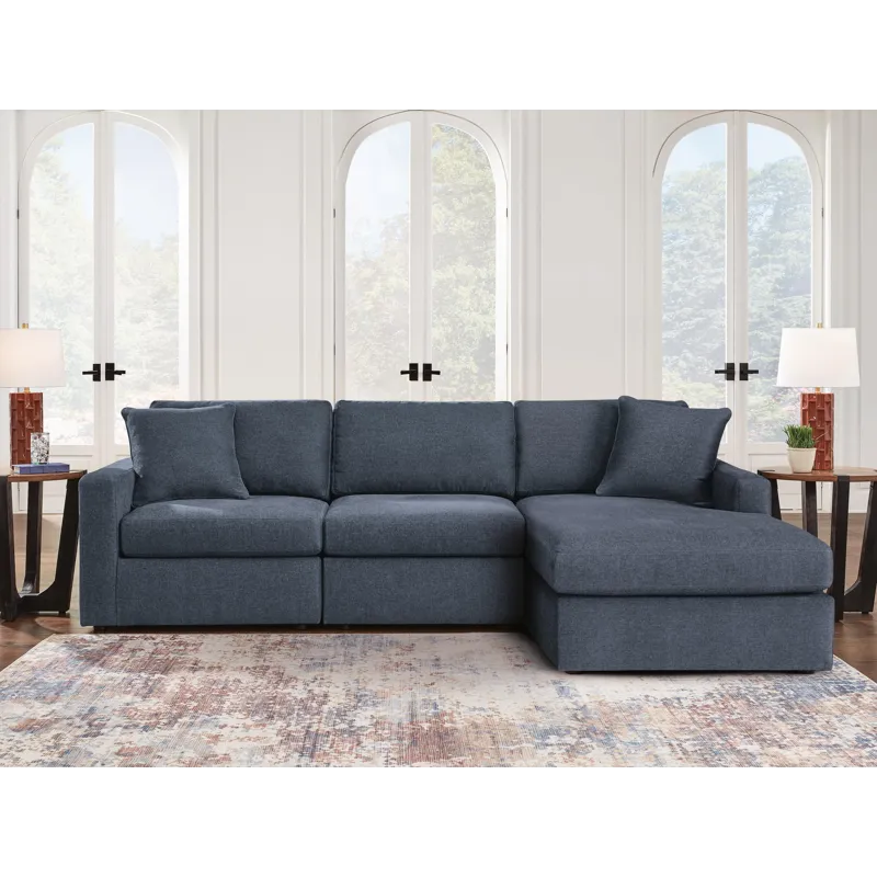 Modmax 3-Piece Sectional Sofa Storage Chaise