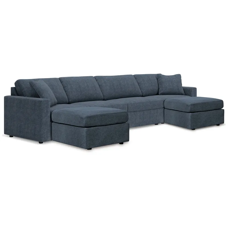 Modmax 4-Piece Sectional and 2 Ottomans