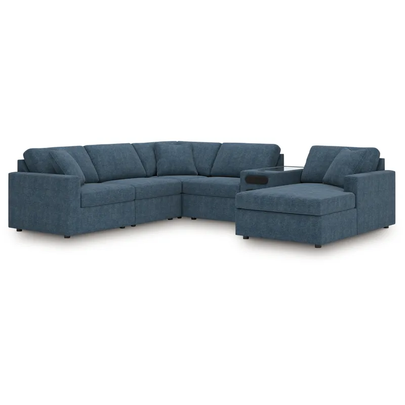 Modmax 6-Piece Sectional with Audio System and Chaise