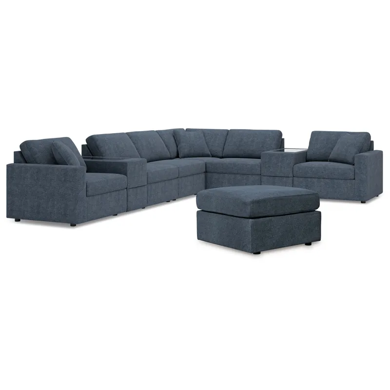 Modmax 8-Piece Sectional and Ottoman