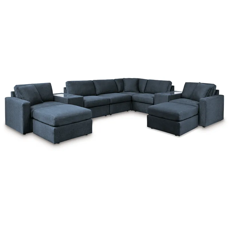 Modmax 6-Piece Sectional and 2 Ottomans