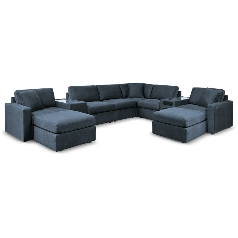 Modmax 8-Piece Sectional and 2 Ottomans